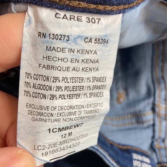 Lee regular fit boot cut mid rise Jeans size 12 - Picture 6 of 6